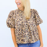 Take A Chance Top, Leopard