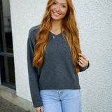 Eloise Sweater, Charcoal Heather