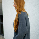 Eloise Sweater, Charcoal Heather