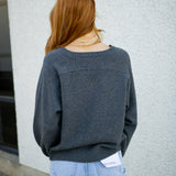 Eloise Sweater, Charcoal Heather
