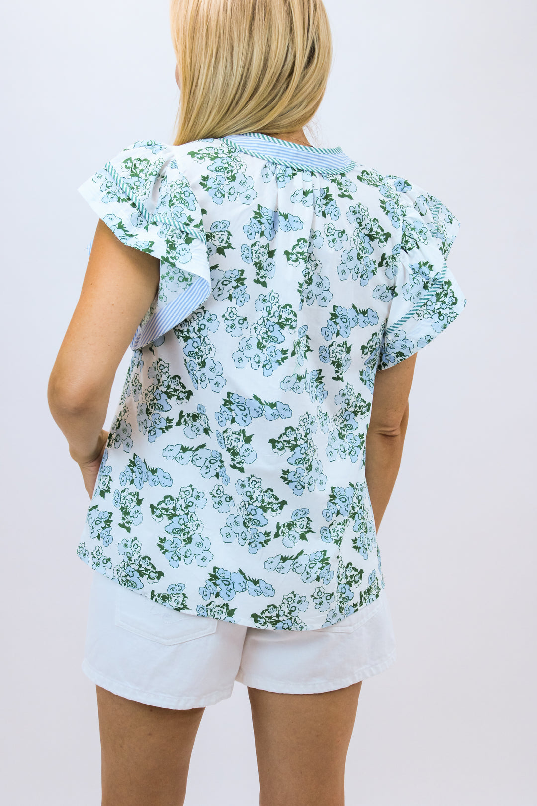 Wonderful Life Top, Blue