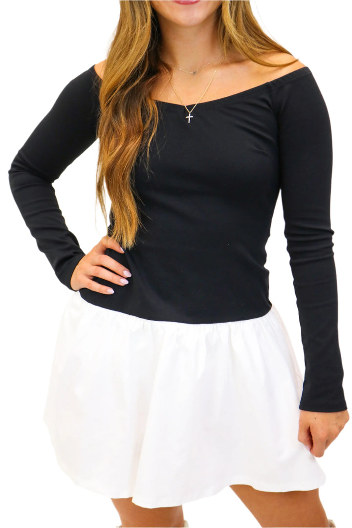Mindy Mini Dress, Black