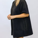 All Harlow Mini Dress, Anthracite