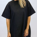 All Harlow Mini Dress, Anthracite