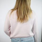 Medina Cardigan, Washed Pink