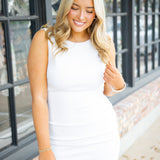 In The Spotlight Mini Dress, Off White