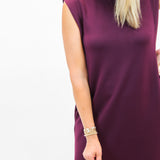 First Down Fave Dress, Maroon