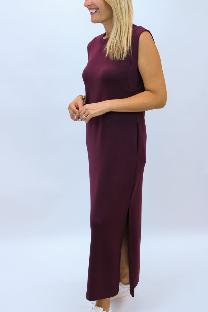 First Down Fave Dress, Maroon