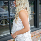 Blakelyn Feather Top, Ivory