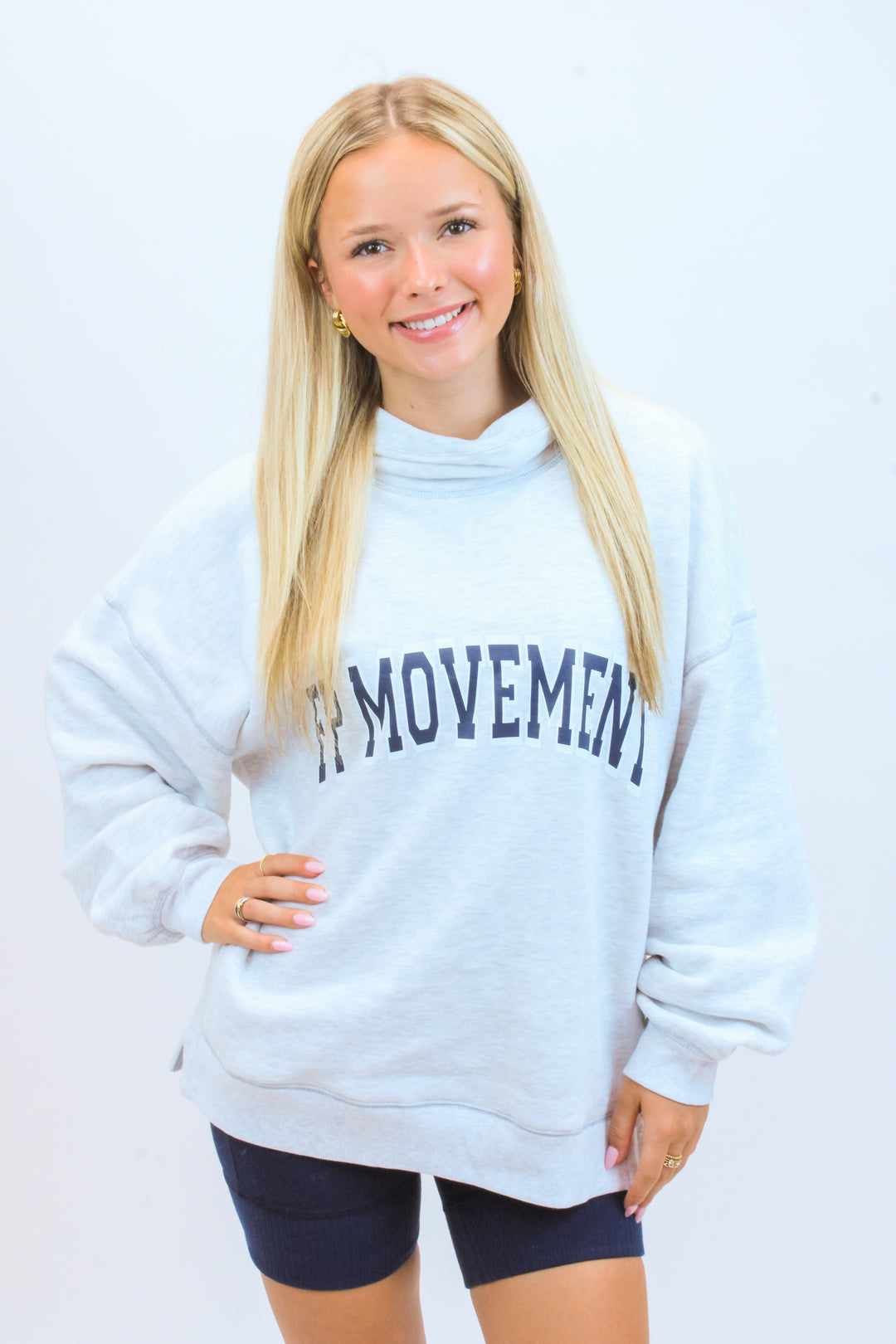 Victory Set, Heather Grey/Navy Combo