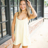 Hot Shot Mini Dress, Sunlit Yellow
