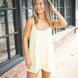Hot Shot Mini Dress, Sunlit Yellow