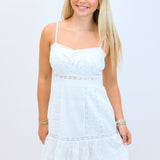 Maera Dress, Optic White