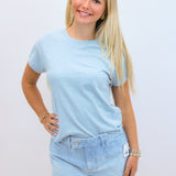 Modern Slub Tee, Clearwater