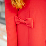 Renee Dress, Dark Red