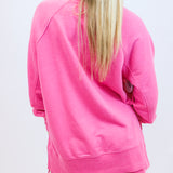 Weekender V Neck, Island Pink