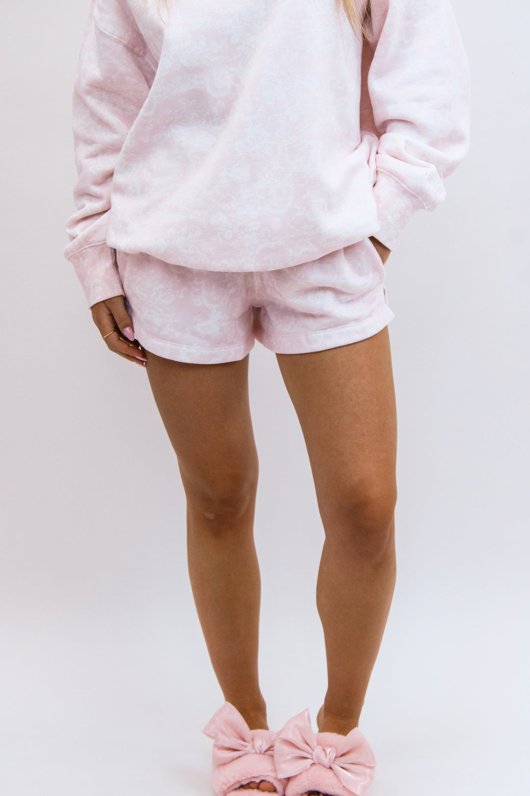 Zenaida Shorts, Perennial Pink