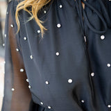 Sparkle After Dark Dress, Black