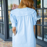 Morning Mist Dress, Light Blue