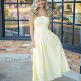 Point of View Dress, Lemon
