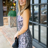 Lorenna Dress, Silver