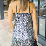 Lorenna Dress, Silver