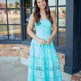 Sun Chaser Midi Dress, Tiffany Blue
