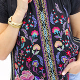 Lafaret Blouse, Black