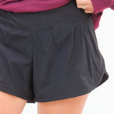 On the Move Shorts, Black