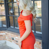 Sweet On You Dress, Tomato Red
