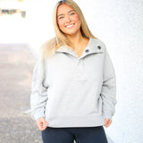 Timeless Pullover, Heather Grey