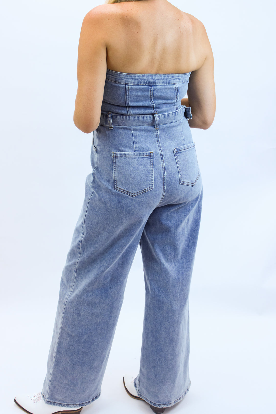 Saturday Lights Jumpsuit, Denim