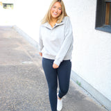 Timeless Pullover, Heather Grey