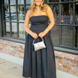 Blackberry Fields Midi Dress, Black