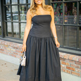 Blackberry Fields Midi Dress, Black