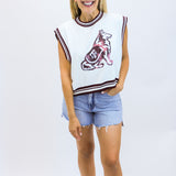 Texas A&M Full Sequin Mascot Tank