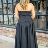 Blackberry Fields Midi Dress, Black