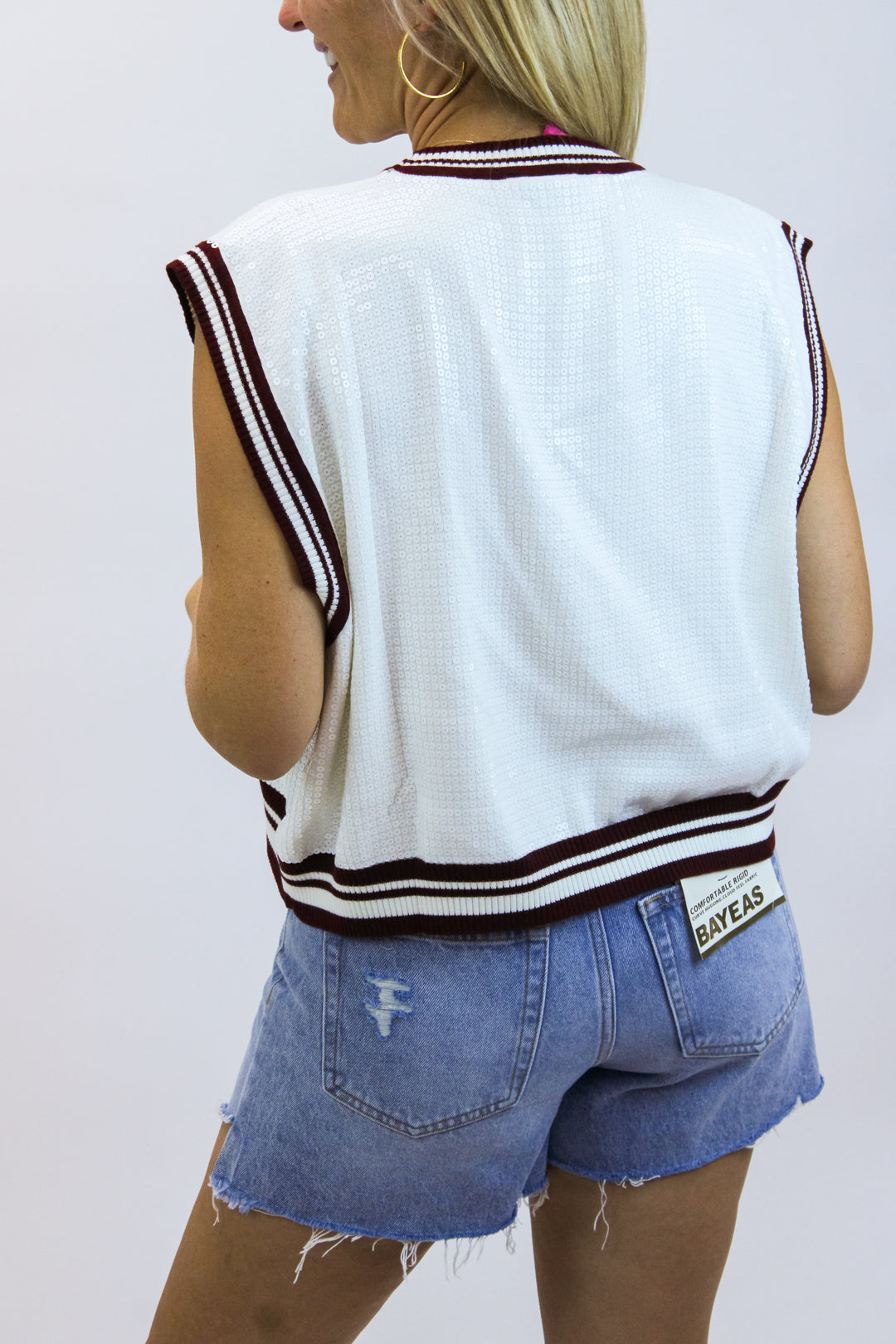 Texas A&M Full Sequin Mascot Tank