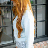 Raegann Sweater, Powder Blue