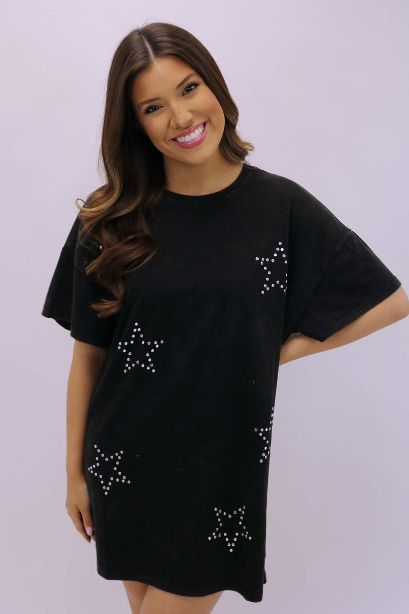 Be The Star T Shirt Dress