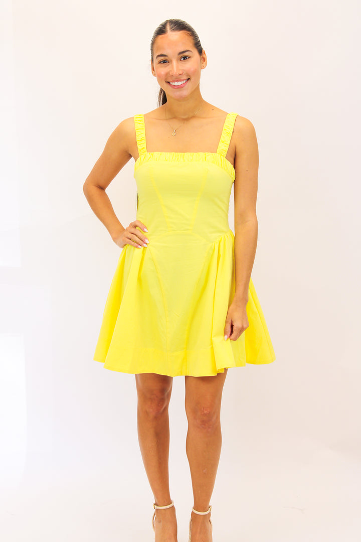 Sunkissed Shores Dress, Lemon
