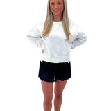Intercept Pullover, White