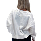 Intercept Pullover, White