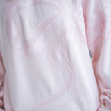 Palo Sequin Bow Pullover, Wistful Pink