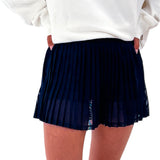 Rally Ruffle Mini Skort, Navy