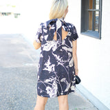 Rory Dress, Black/Cream