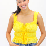 Love Actually Top, Yellow
