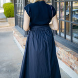 Make It A Moment Dress, Navy