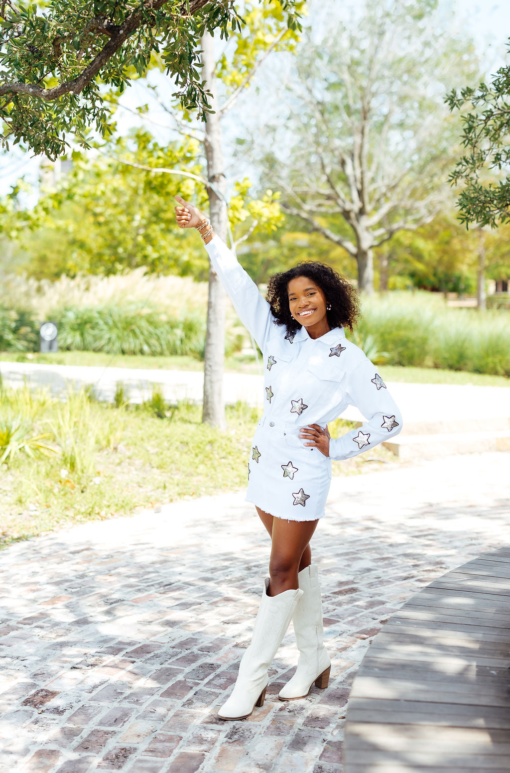 Raelynn Dress, White