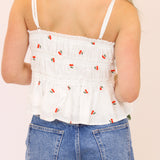 Life's a Cherry Top, White